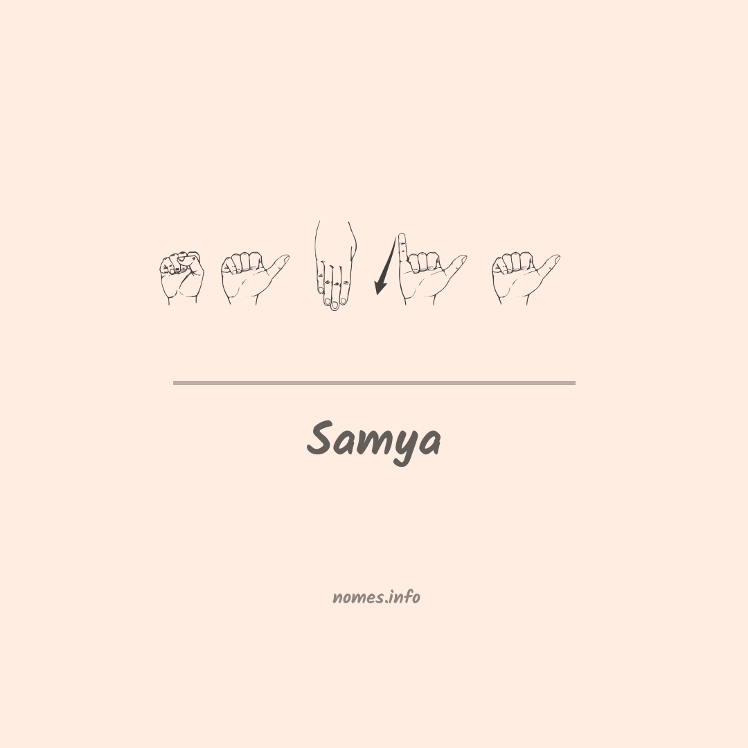 Samya em Libras
