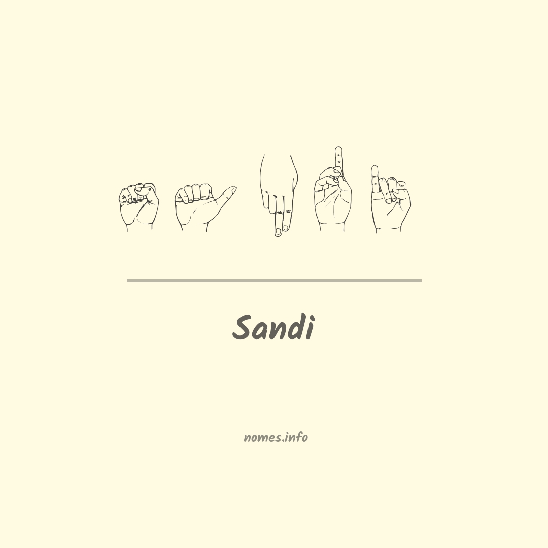Sandi em Libras