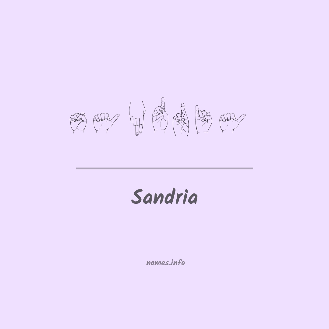 Sandria em Libras Sandria em Libras