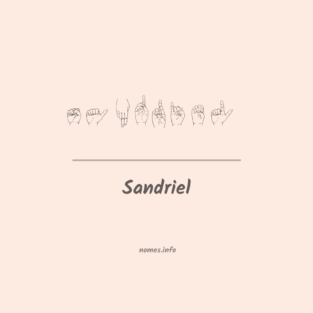 Sandriel em Libras