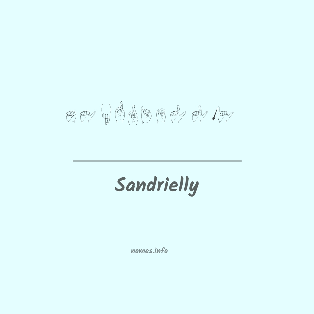 Sandrielly em Libras