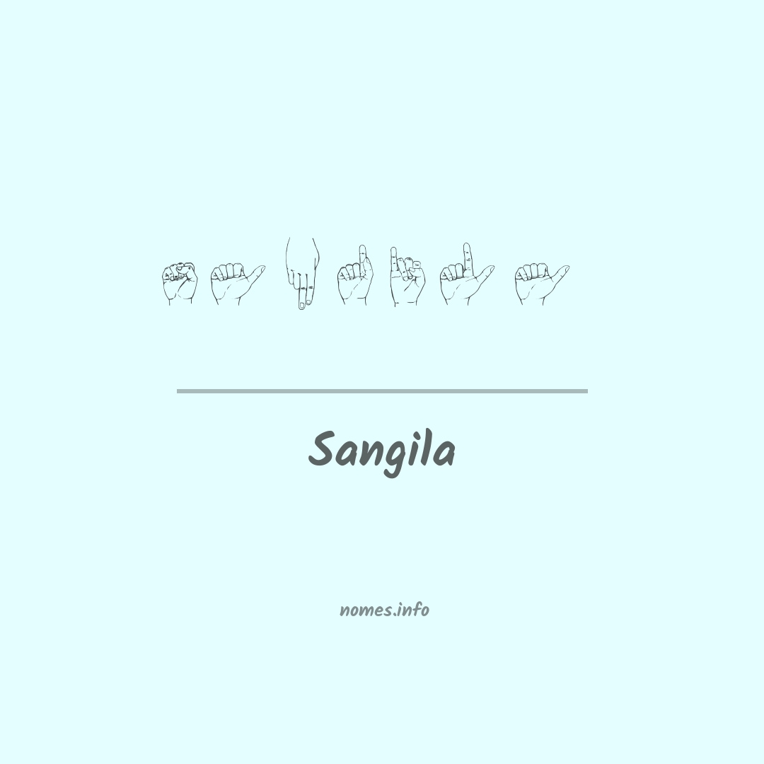 Sangila em Libras