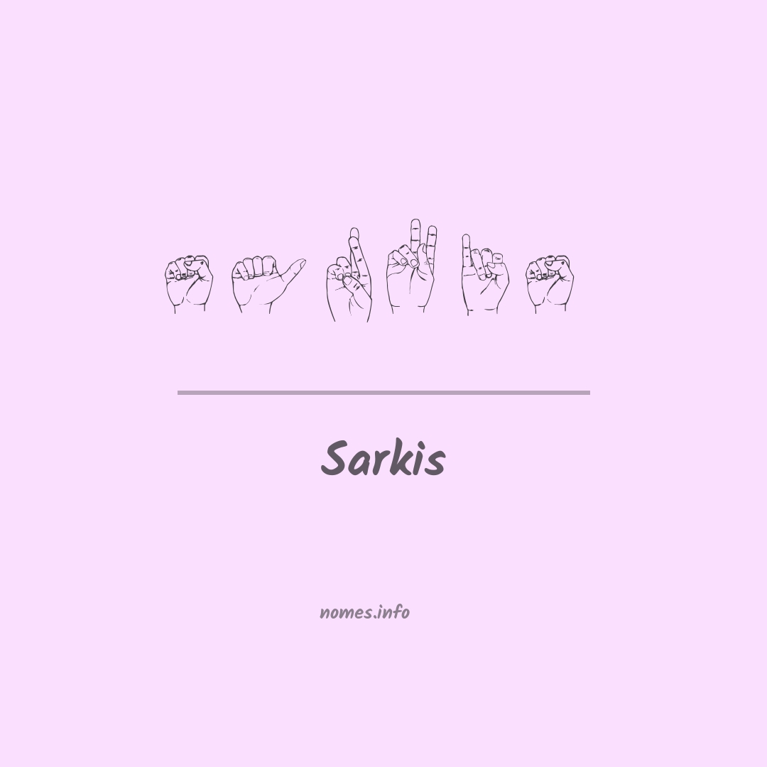 Sarkis em Libras