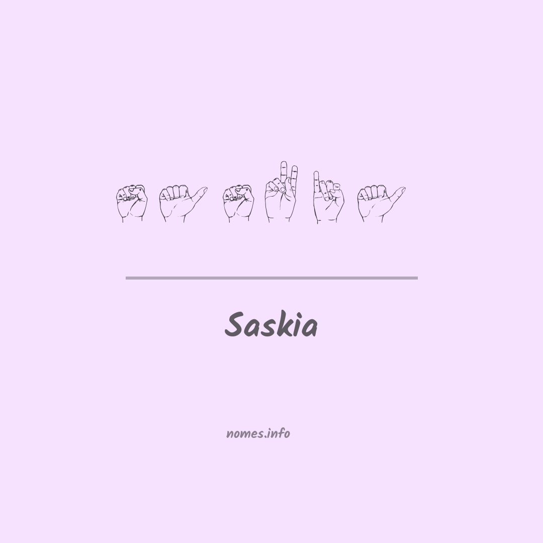 Saskia em Libras Saskia em Libras