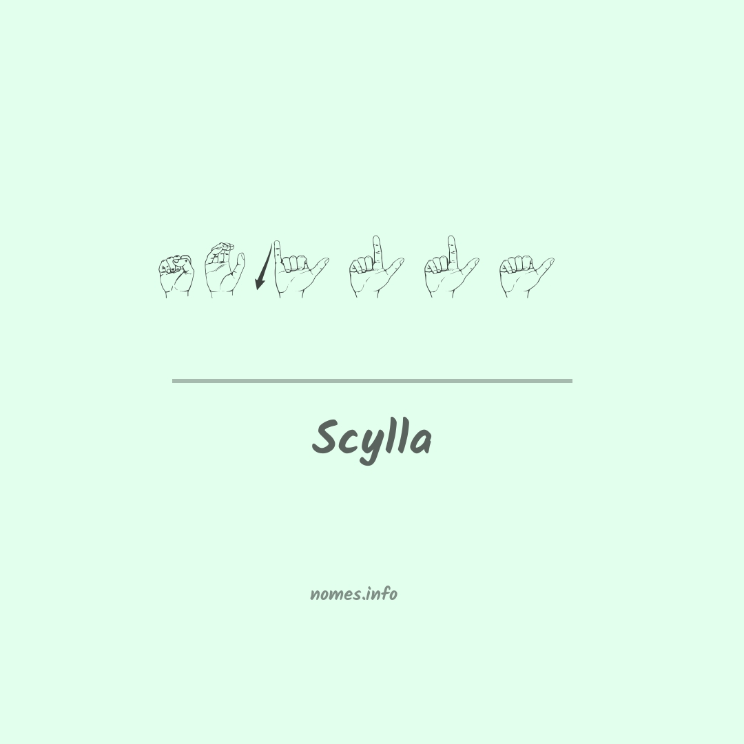 Scylla em Libras