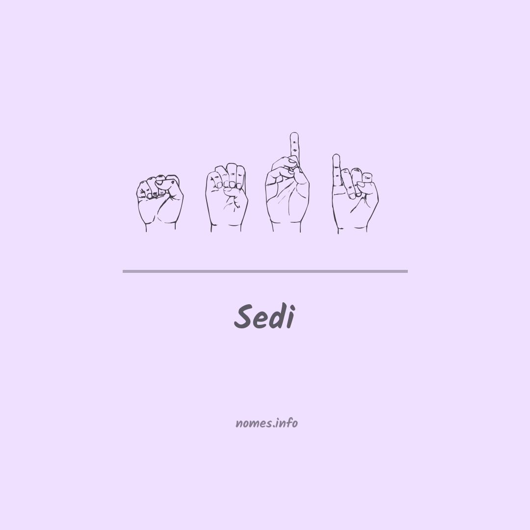 Sedi em Libras
