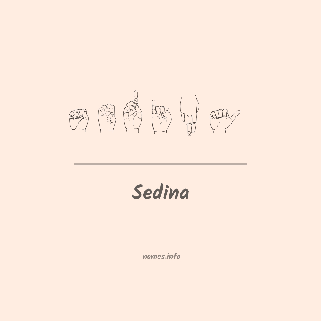 Sedina em Libras