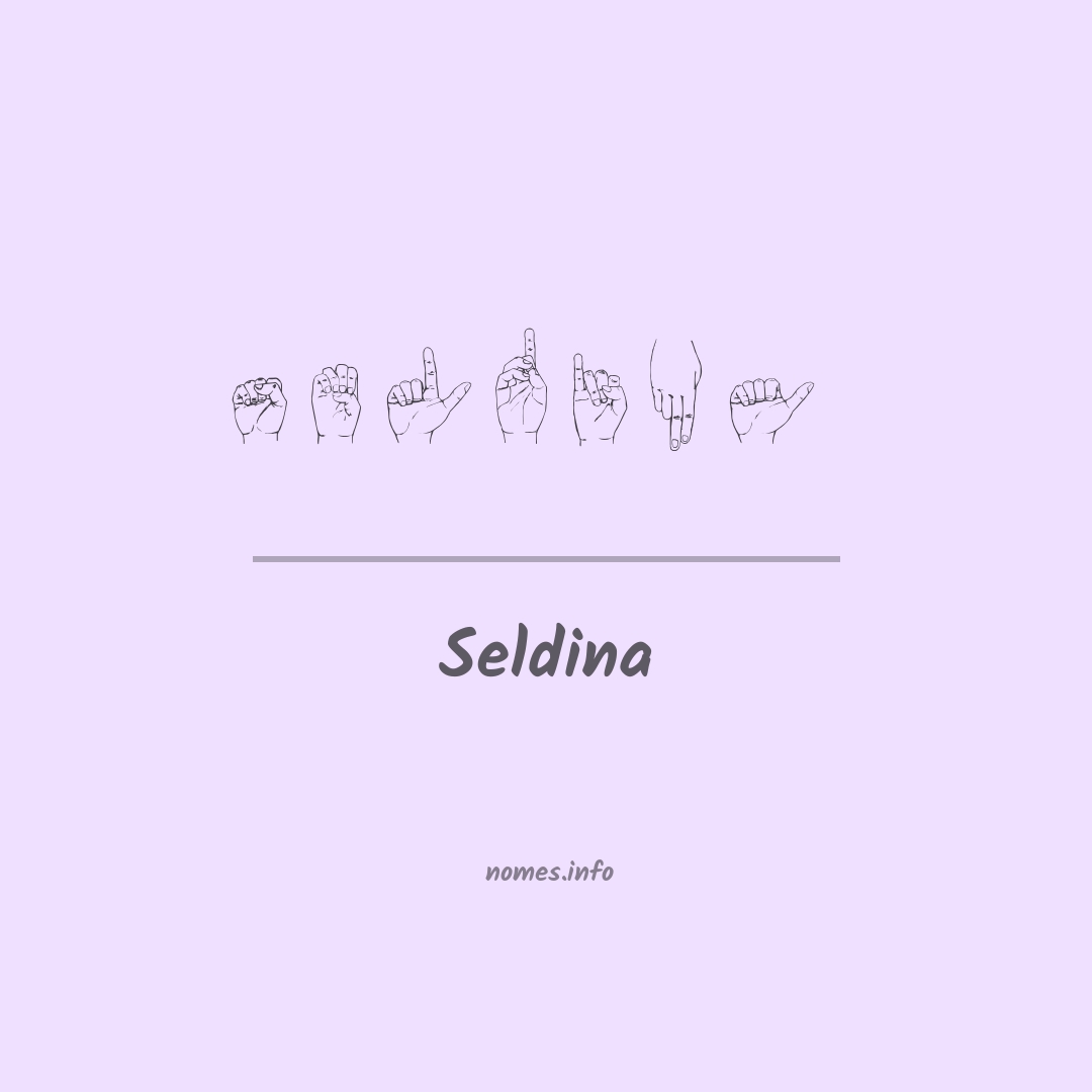 Seldina em Libras