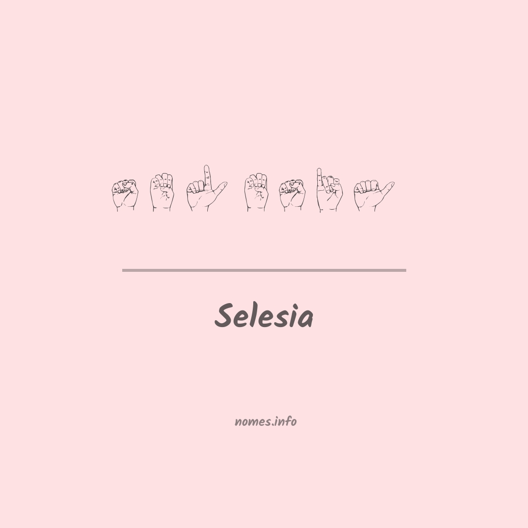 Selesia em Libras