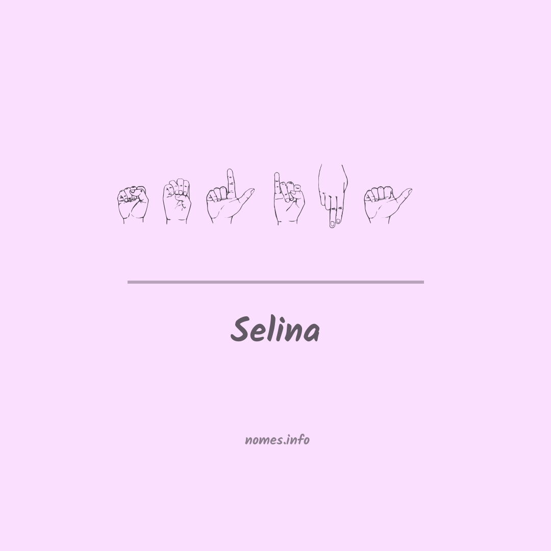 Selina em Libras Selina em Libras