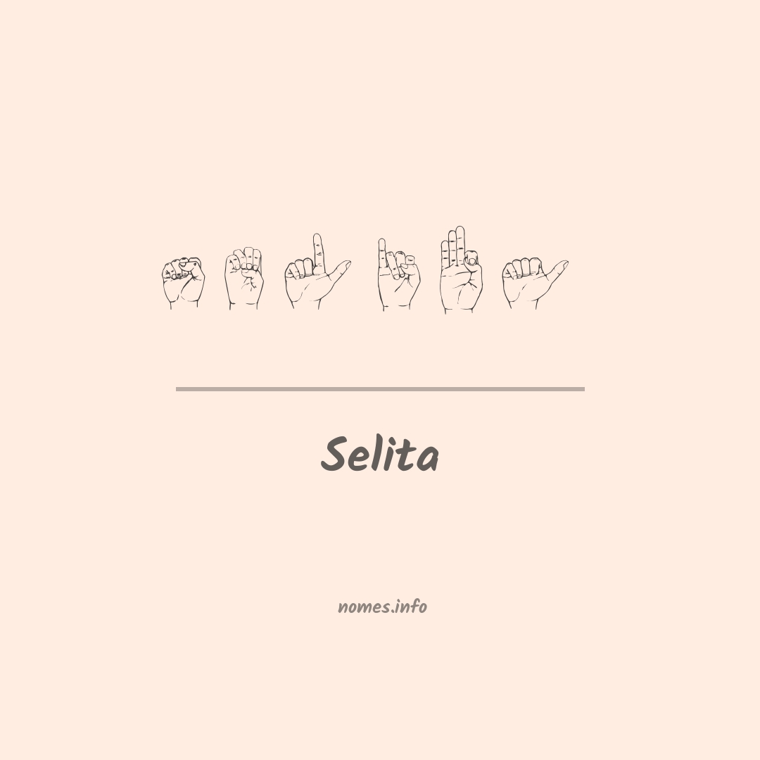 Selita em Libras
