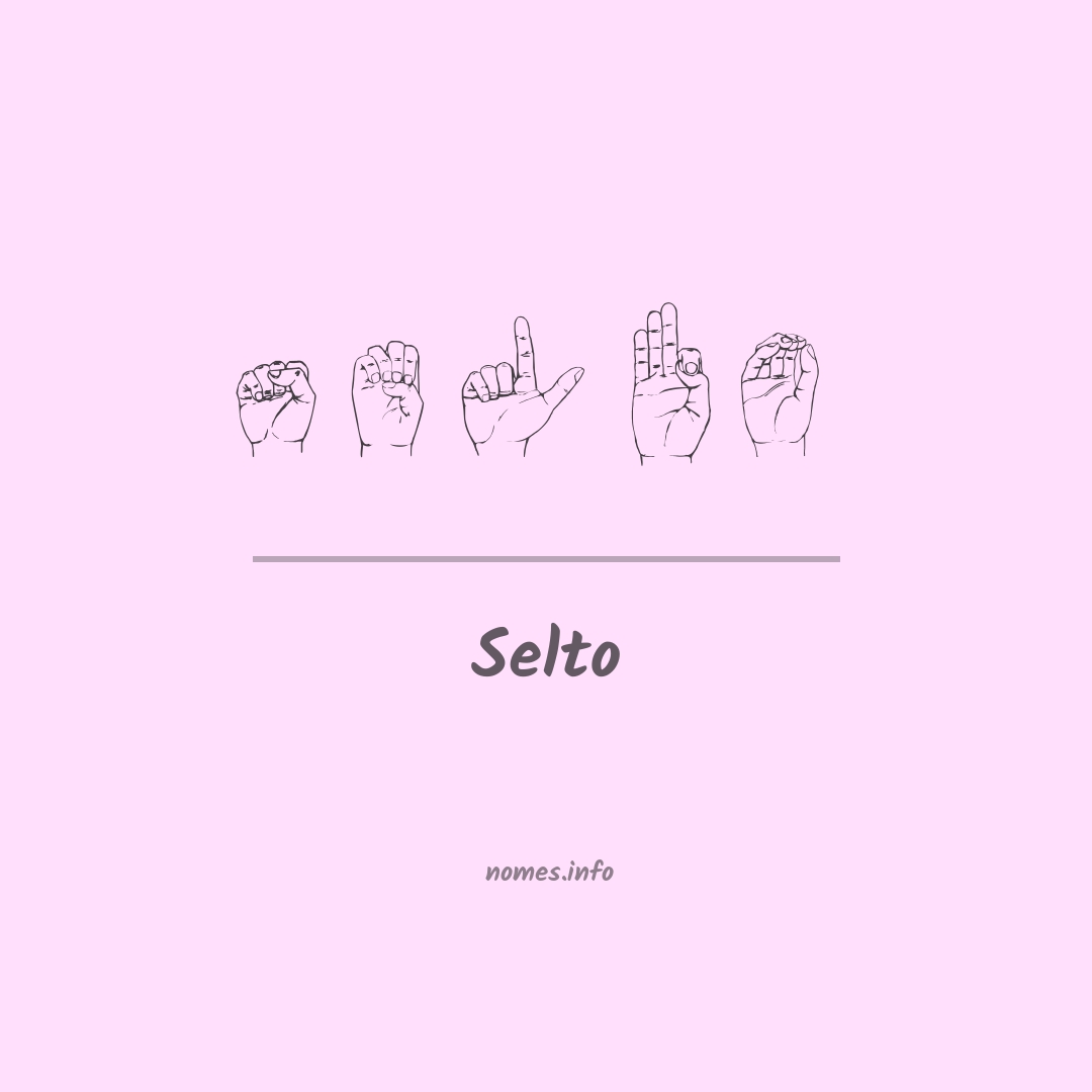 Selto em Libras
