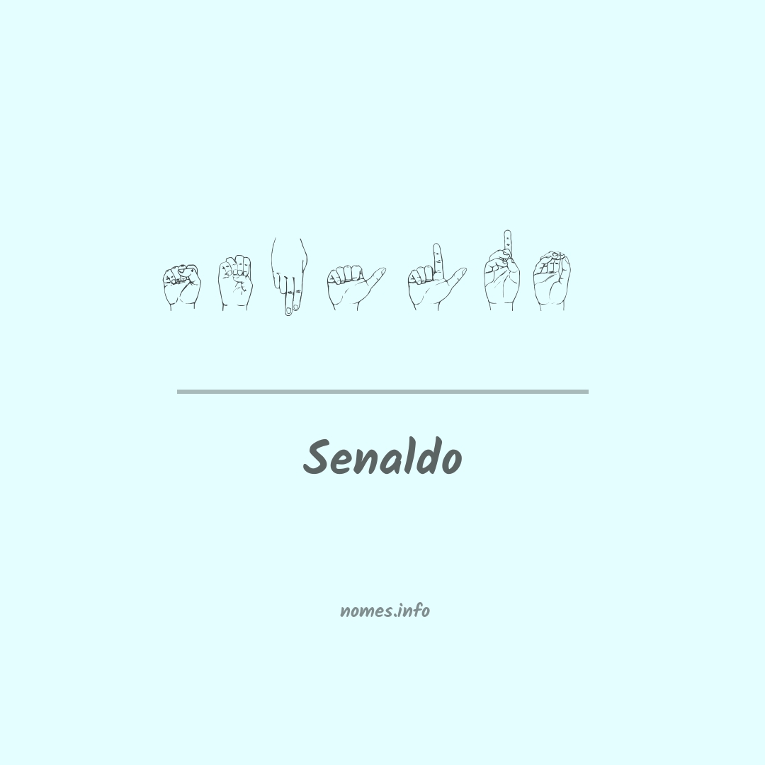 Senaldo em Libras