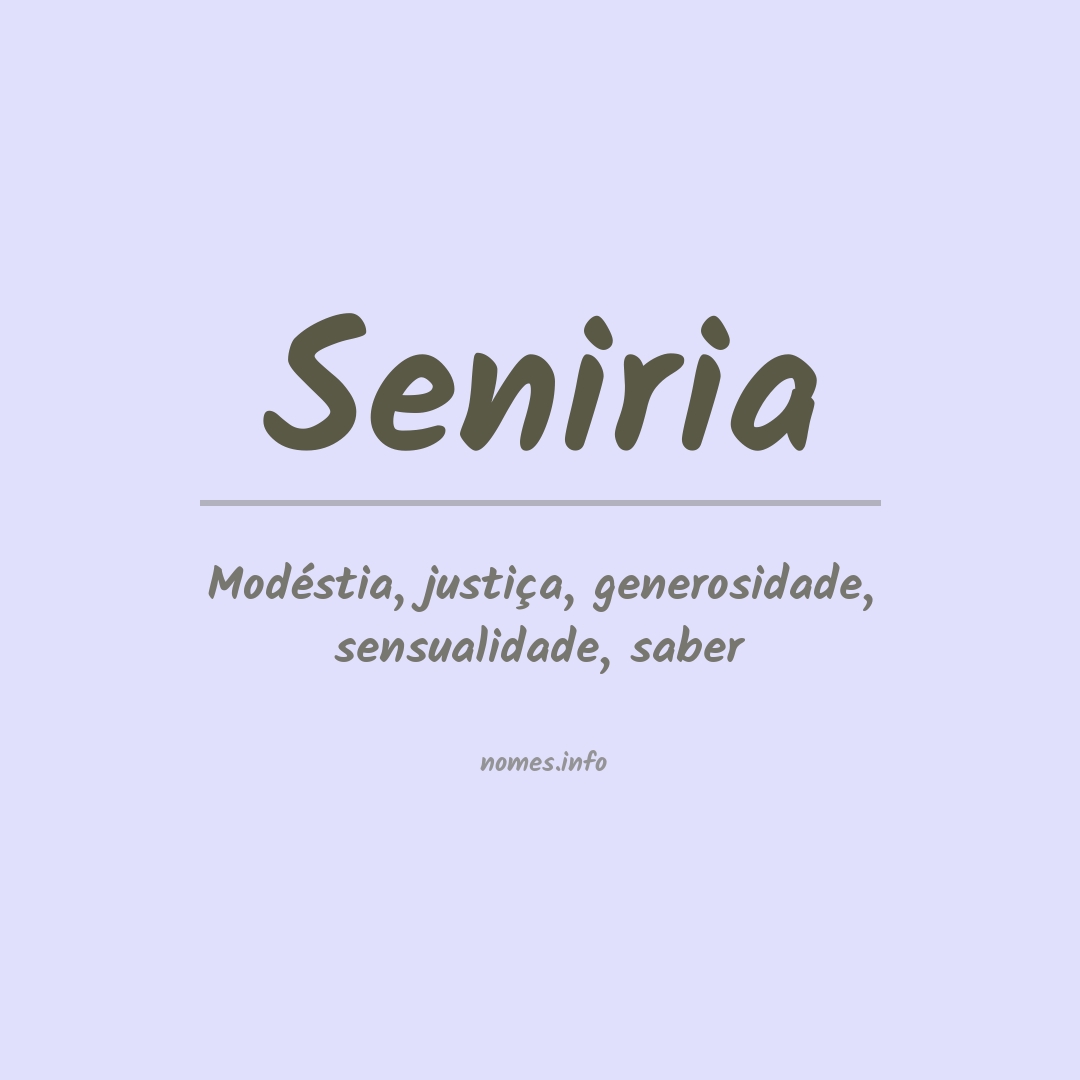 Significado de Serenas