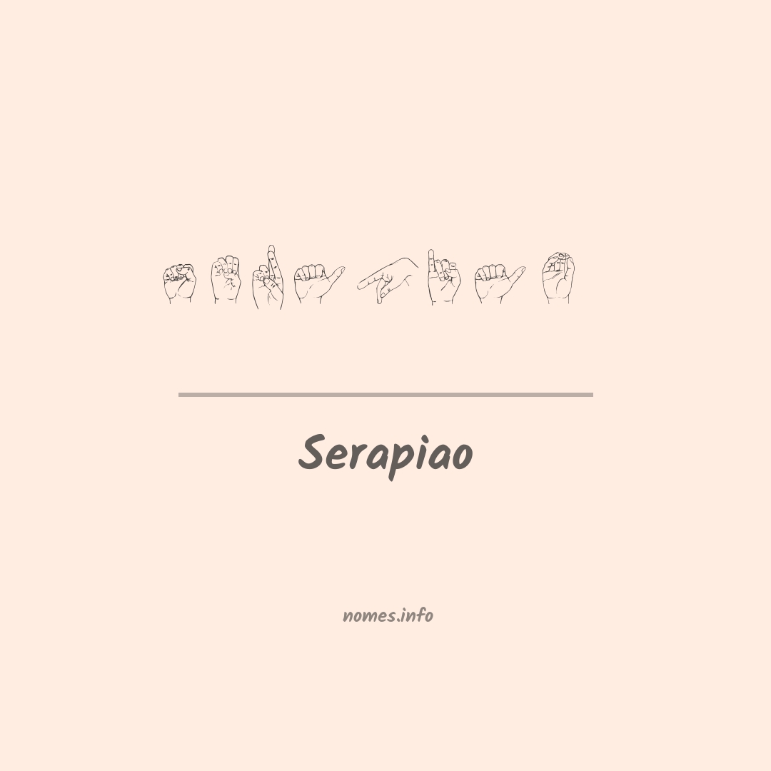 Serapiao em Libras