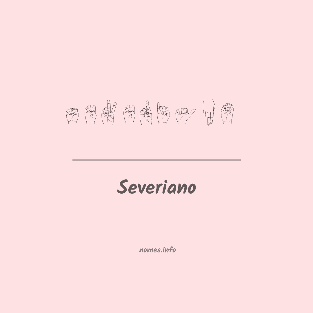 Severiano em Libras