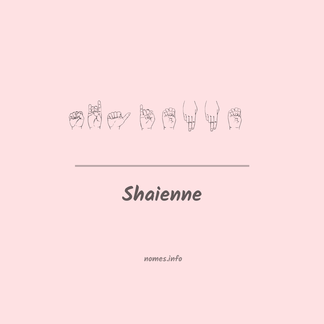 Shaienne em Libras