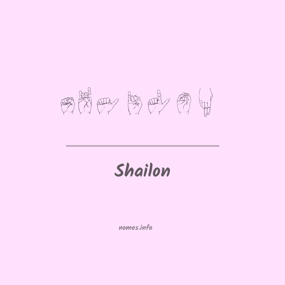 Shailon em Libras