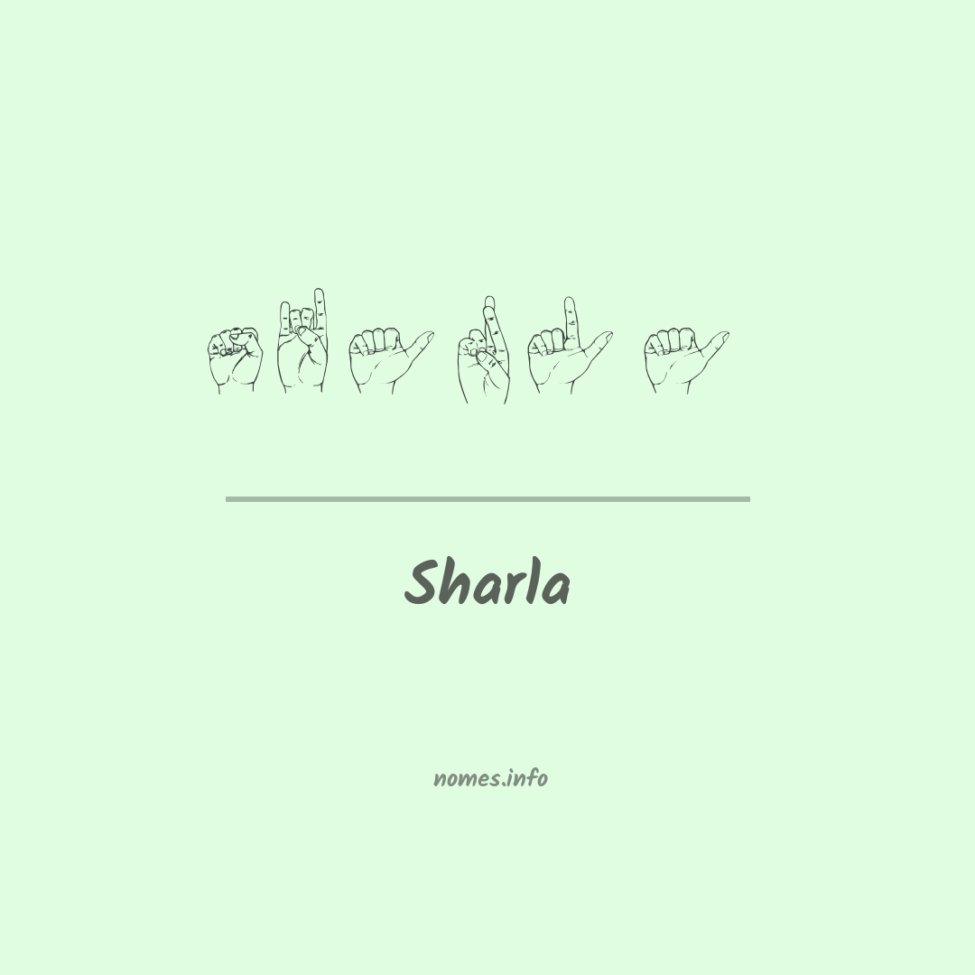 Sharla em Libras