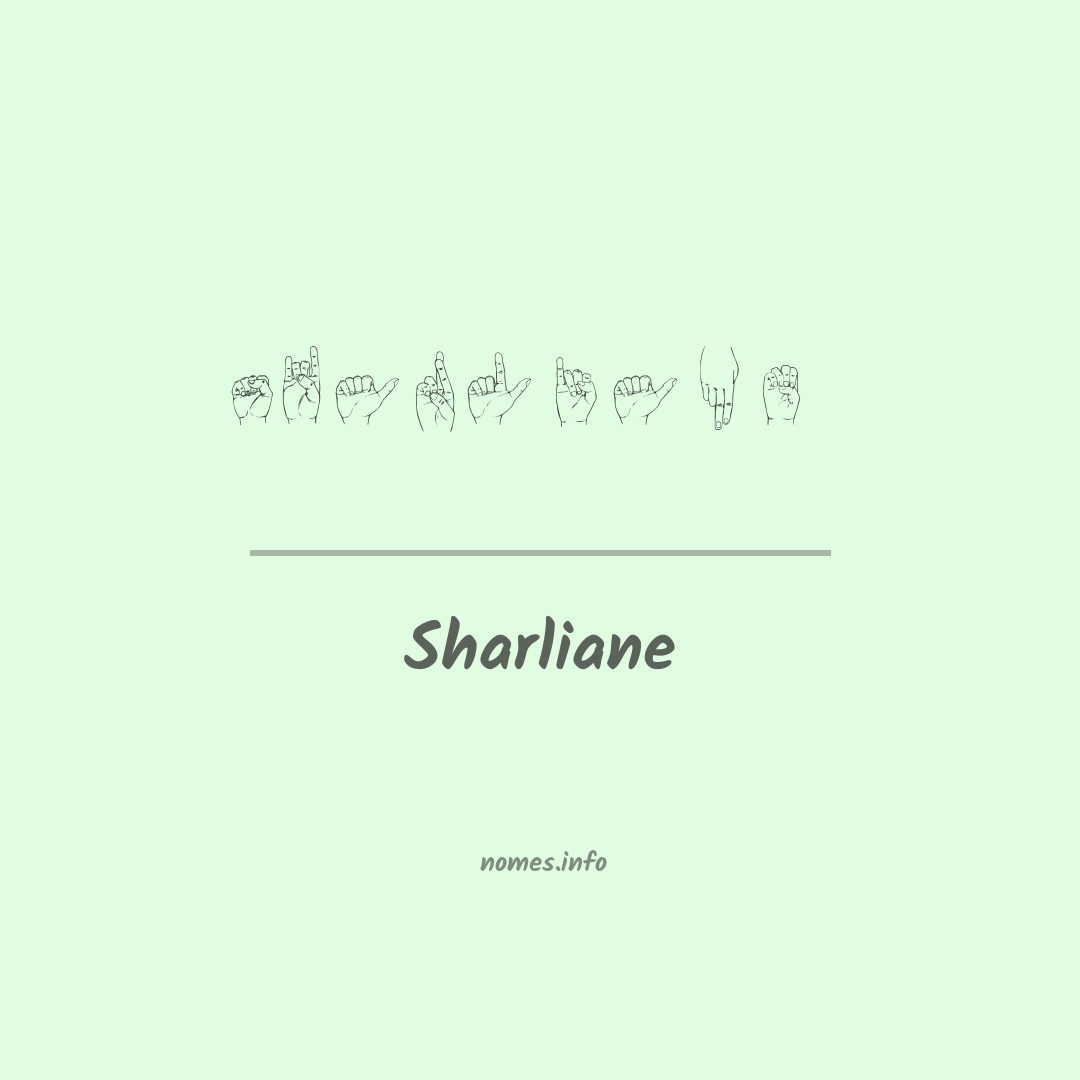 Sharliane em Libras