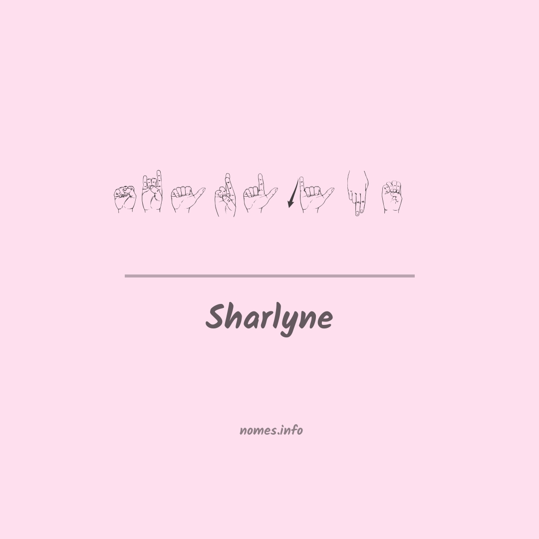 Sharlyne em Libras