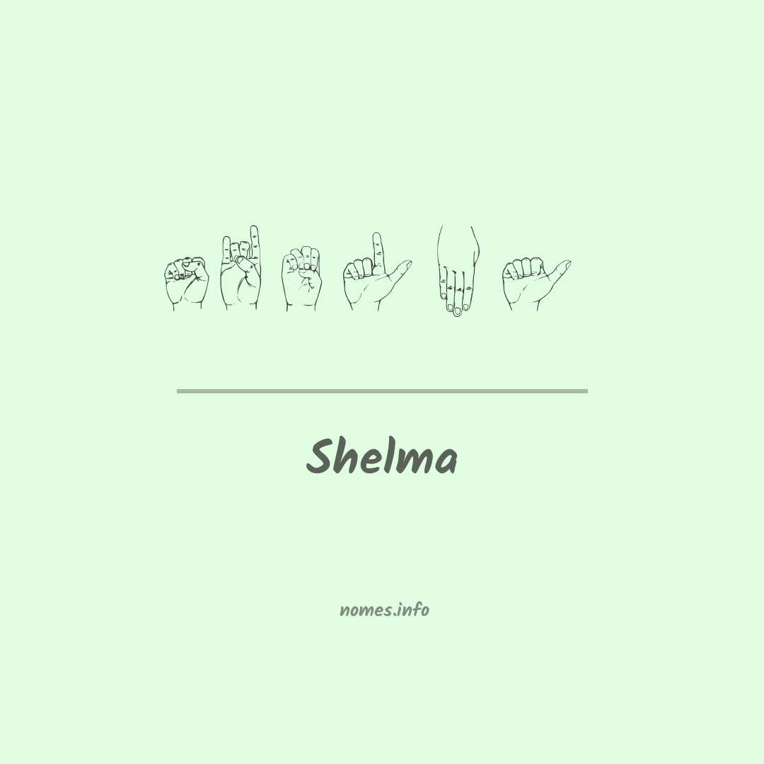 Shelma em Libras