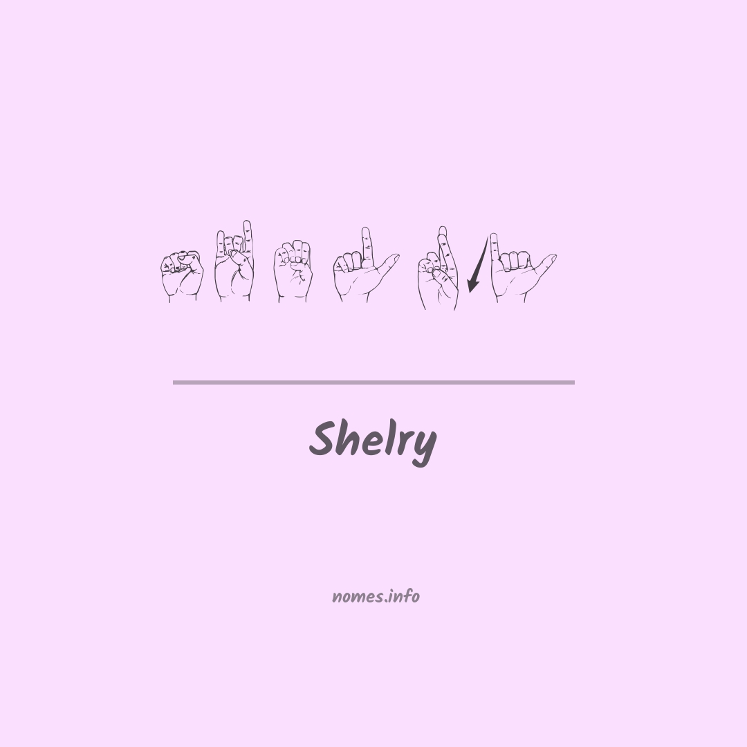Shelry em Libras