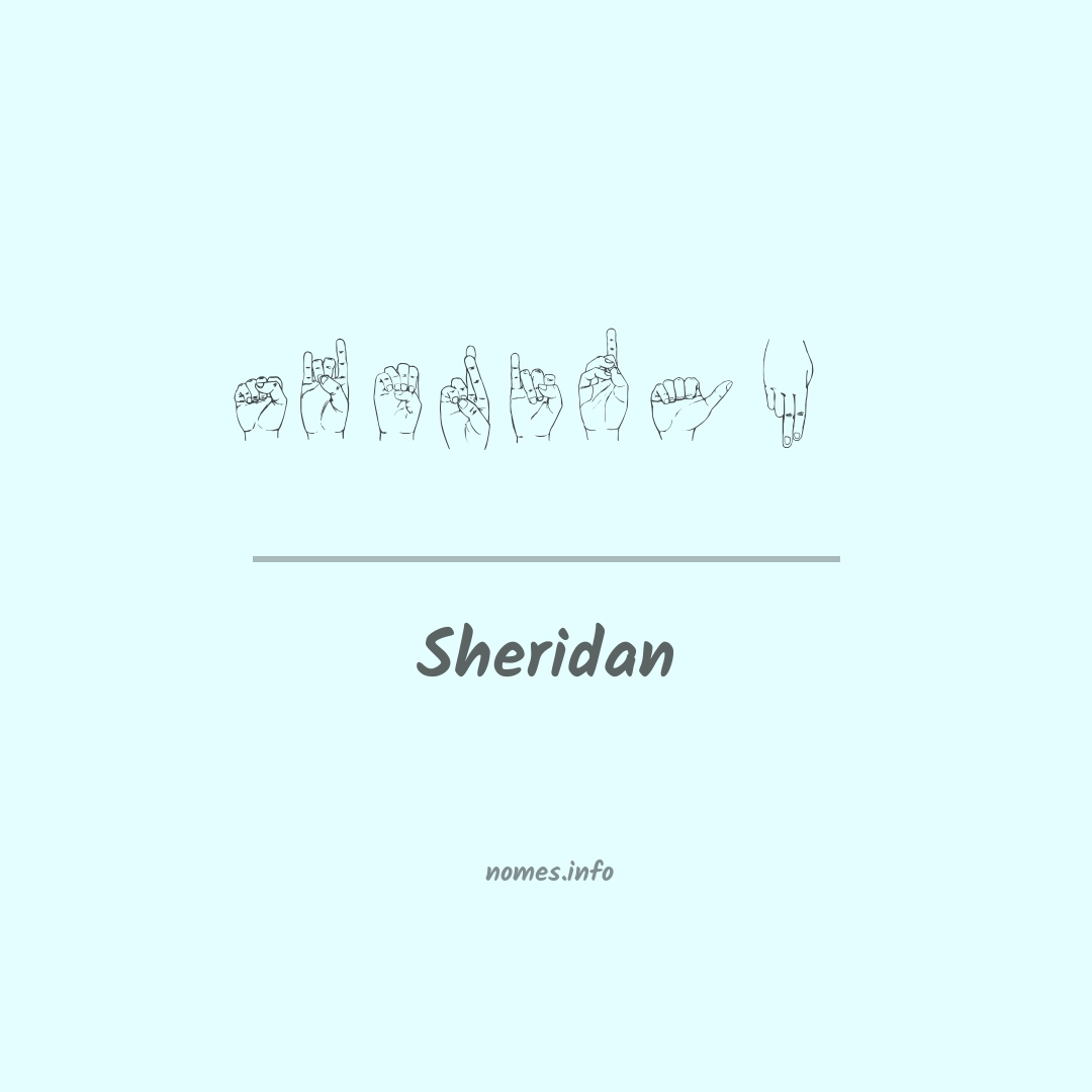Sheridan em Libras