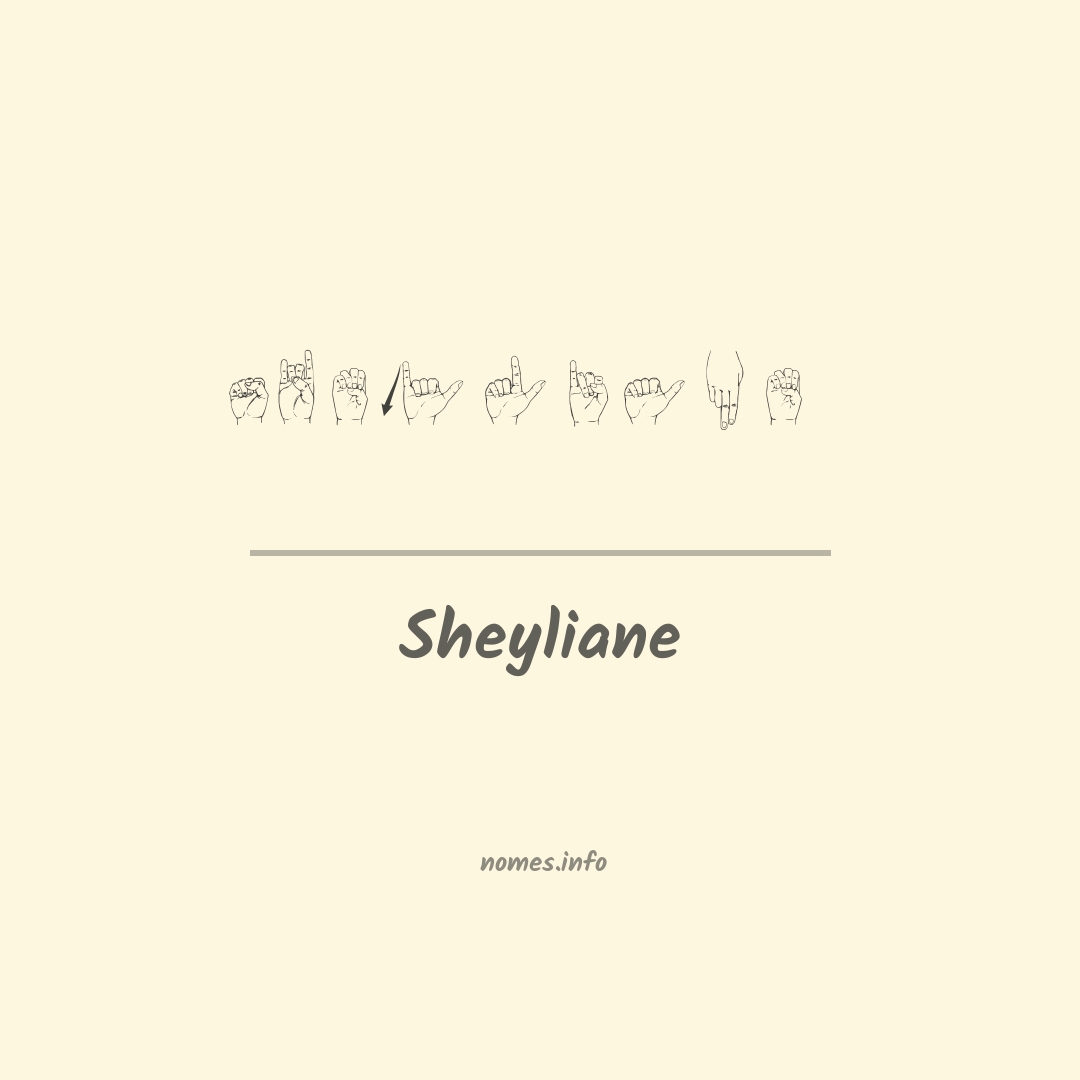 Sheyliane em Libras