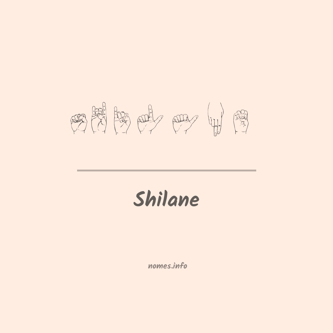 Shilane em Libras