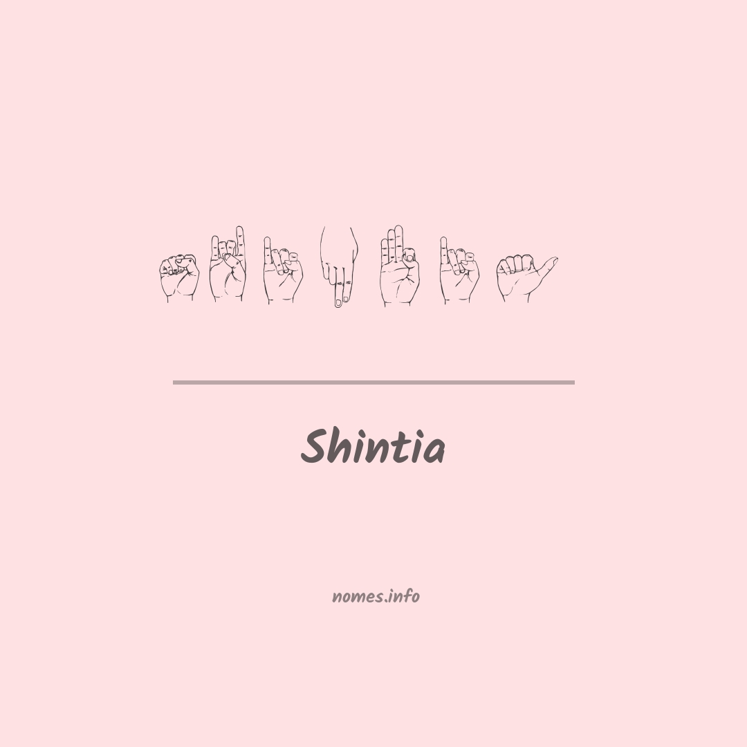 Shintia em Libras