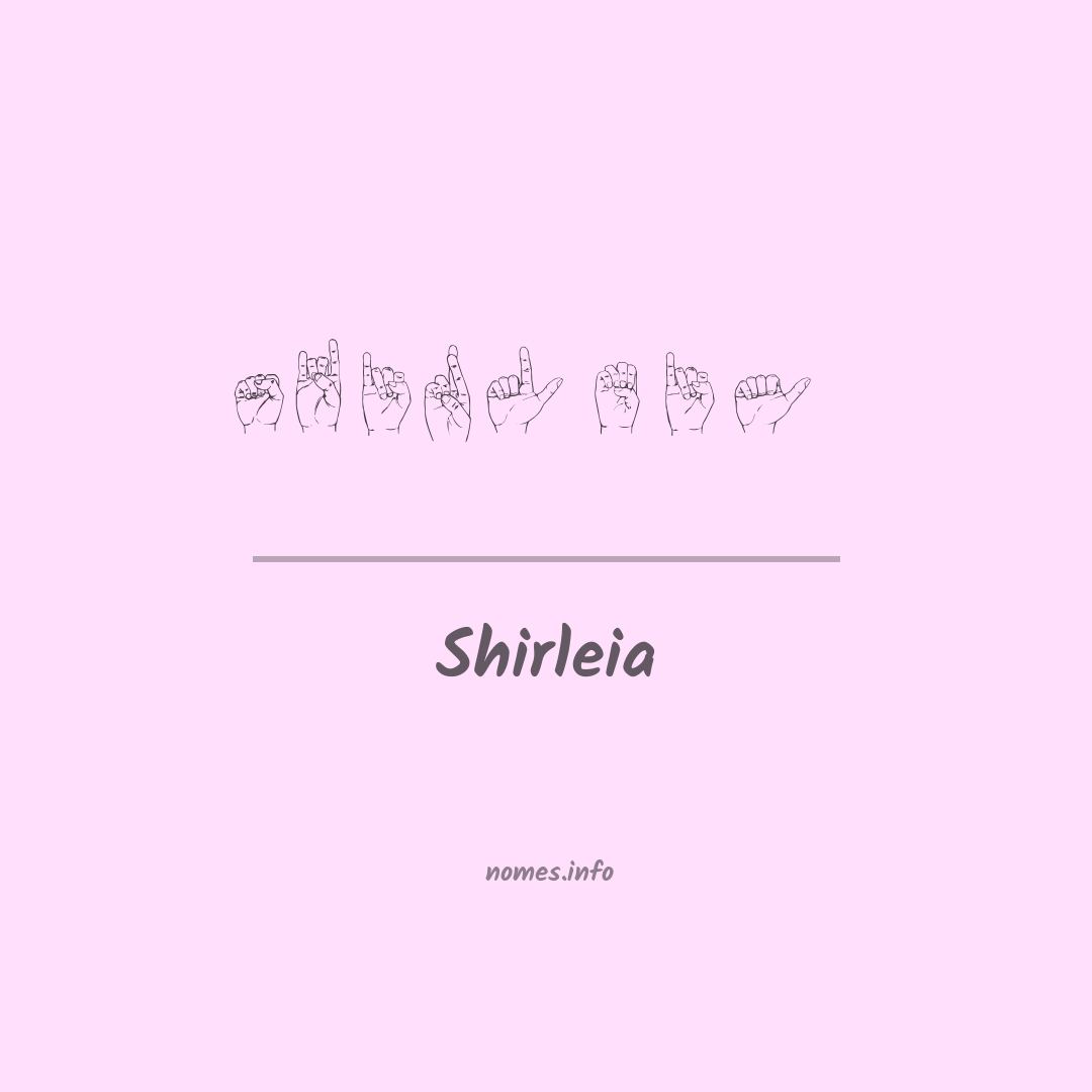 Shirleia em Libras