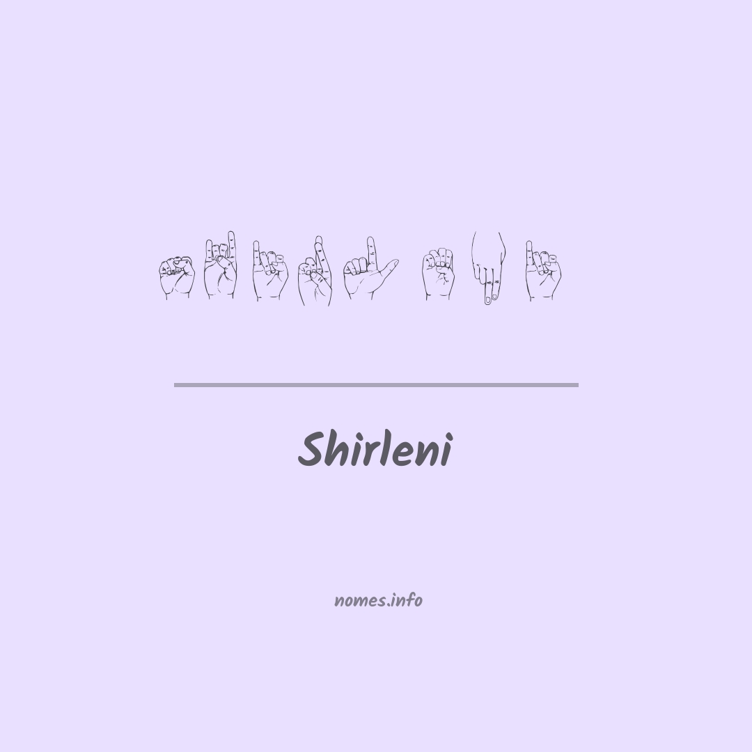Shirleni em Libras