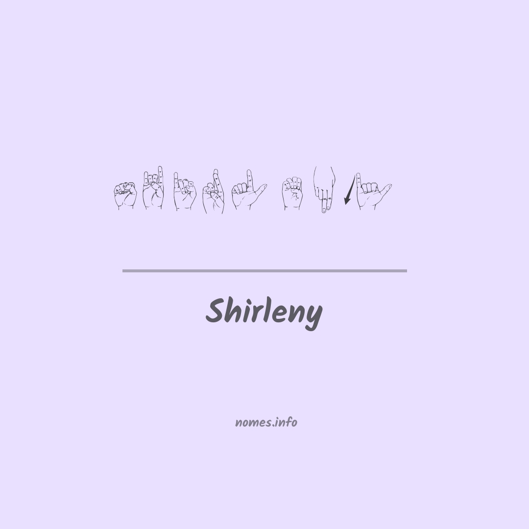 Shirleny em Libras