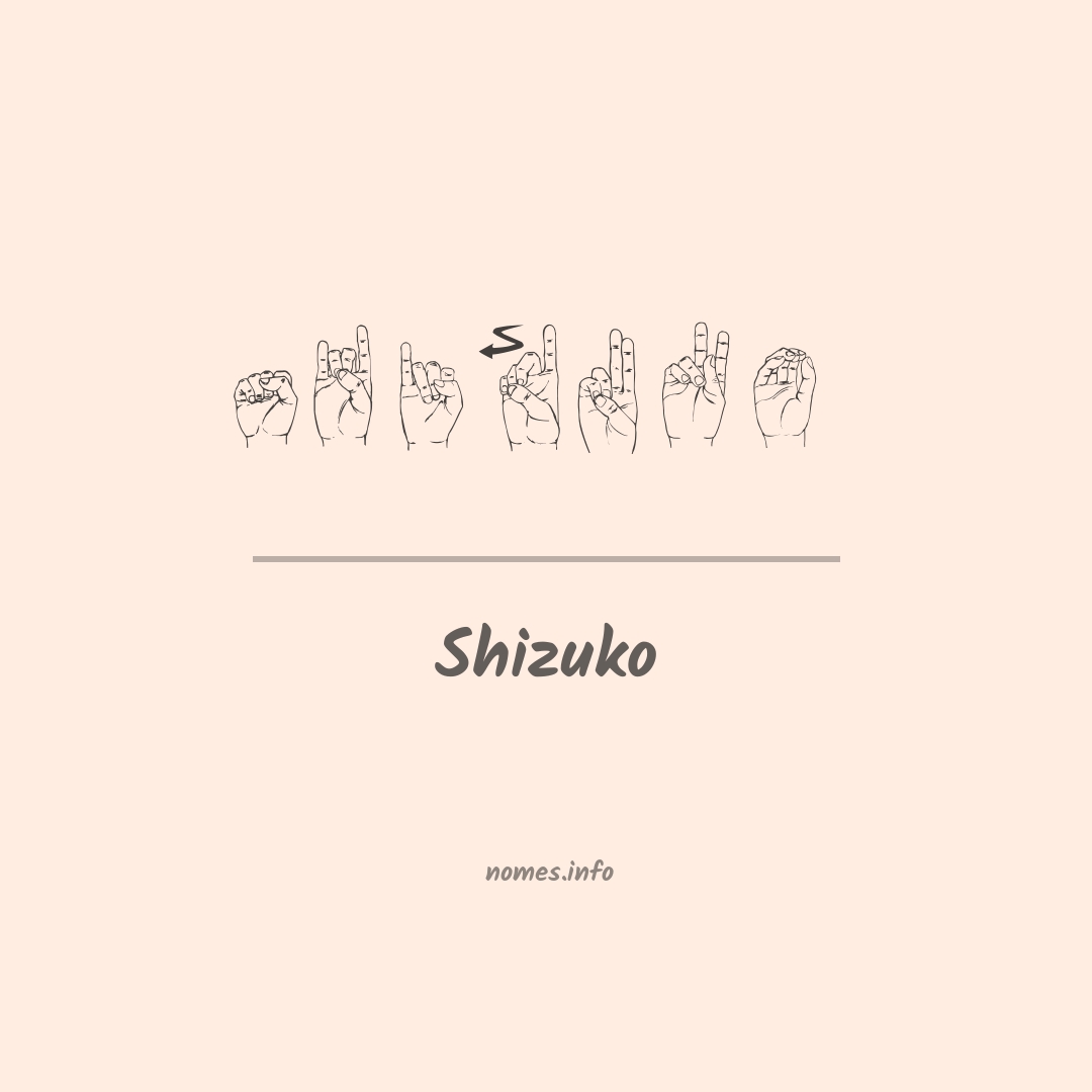 Shizuko em Libras
