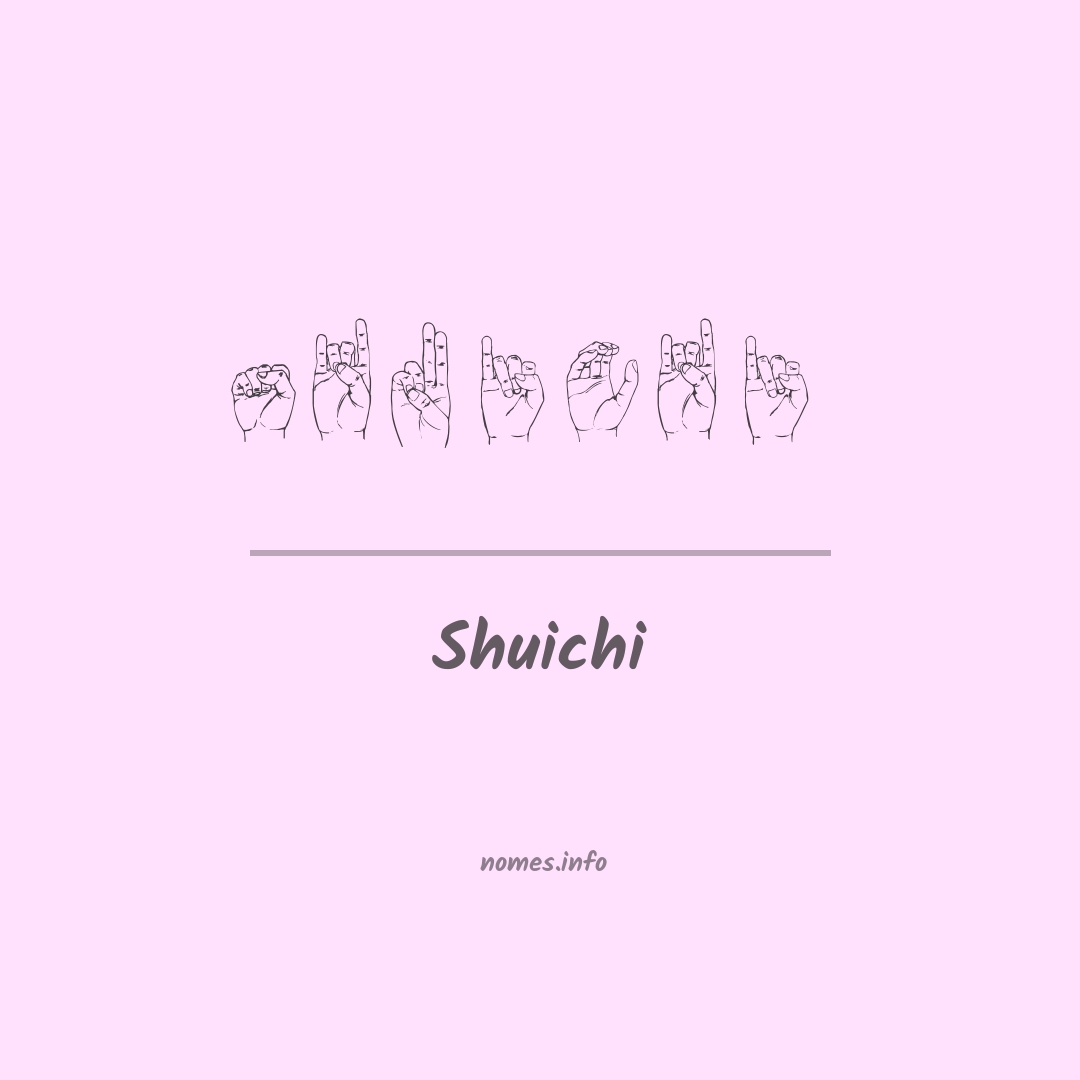 Shuichi em Libras