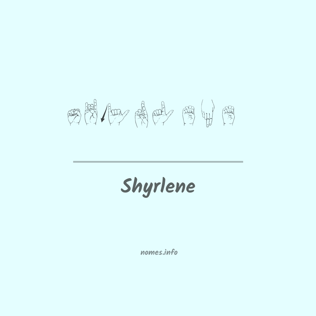 Shyrlene em Libras