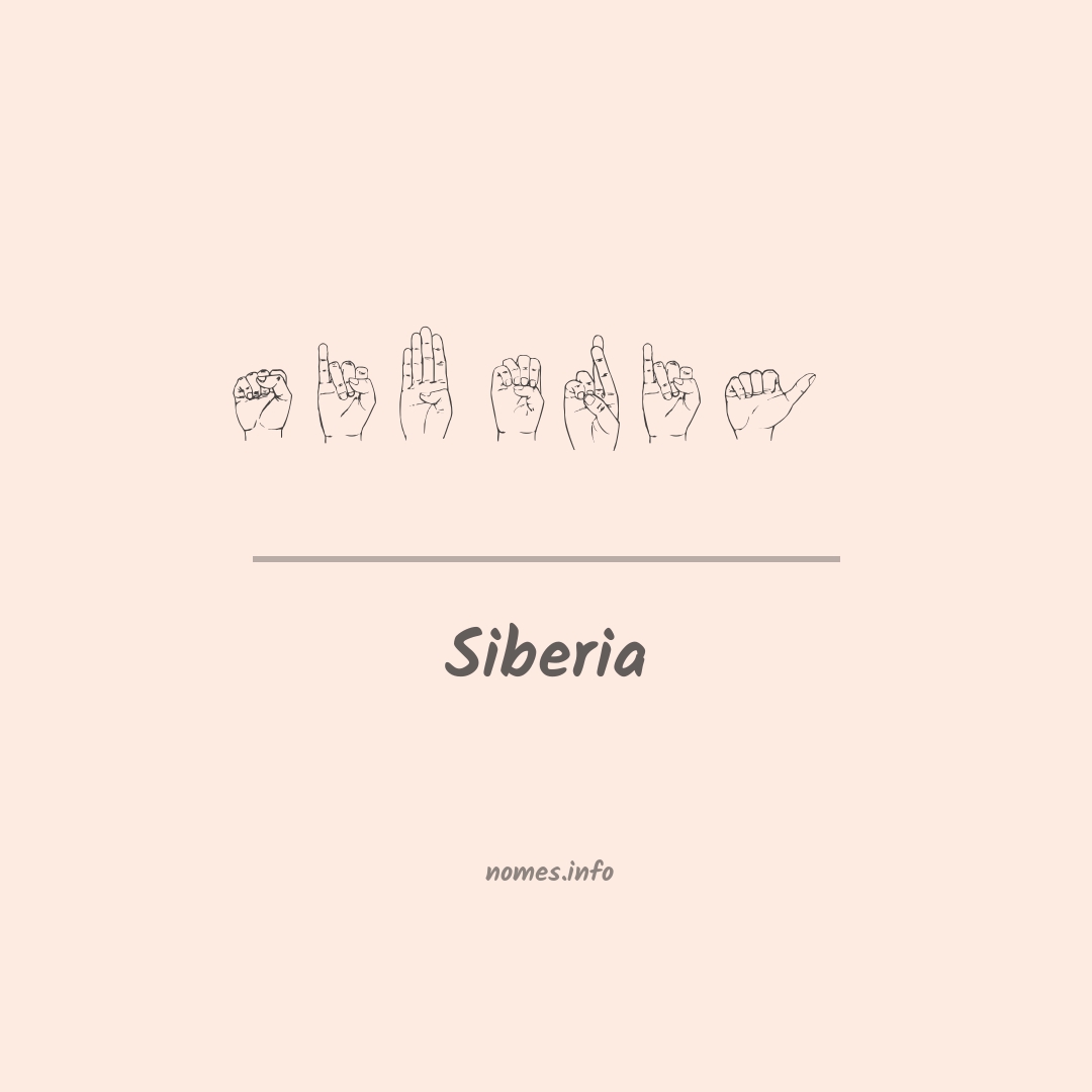 Siberia em Libras