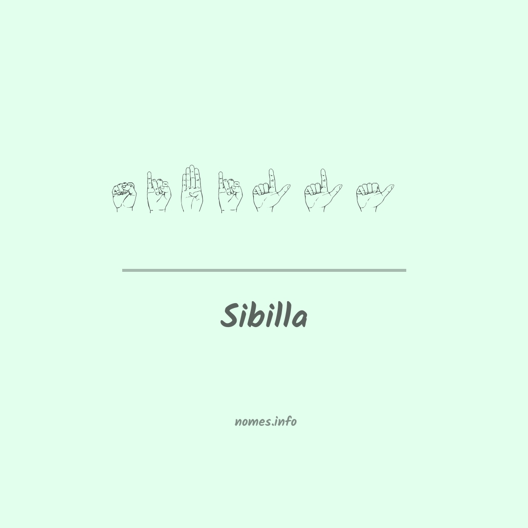 Sibilla em Libras