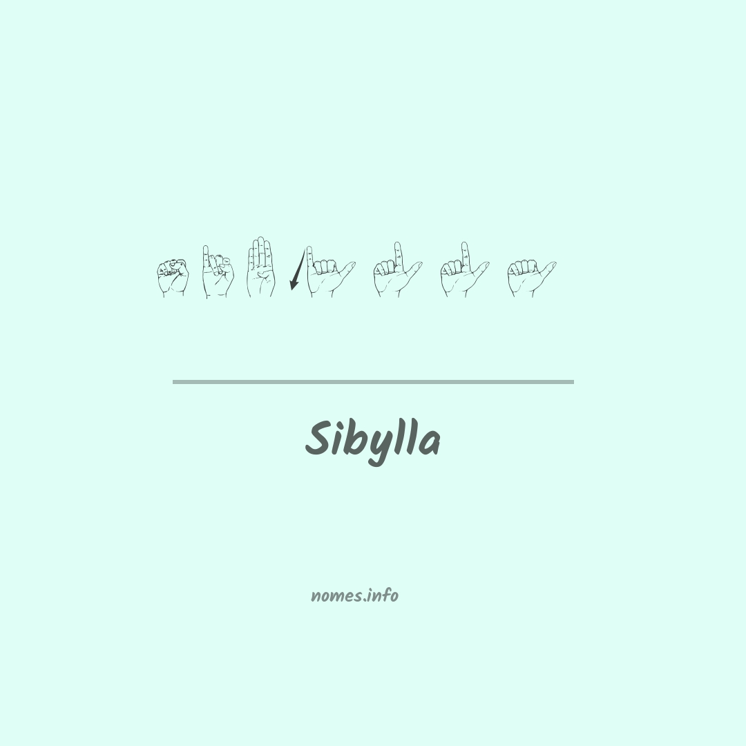Sibylla em Libras