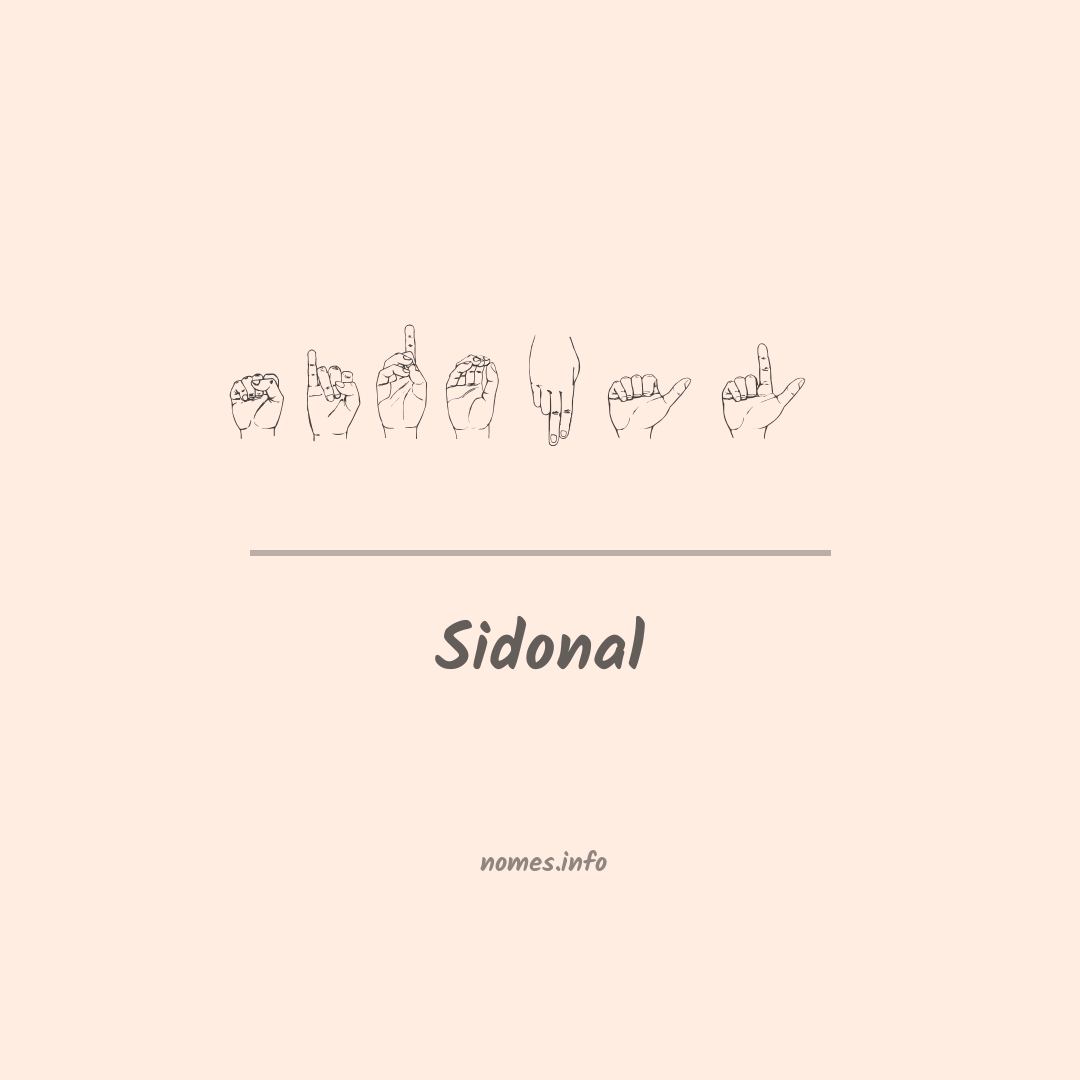 Sidonal em Libras