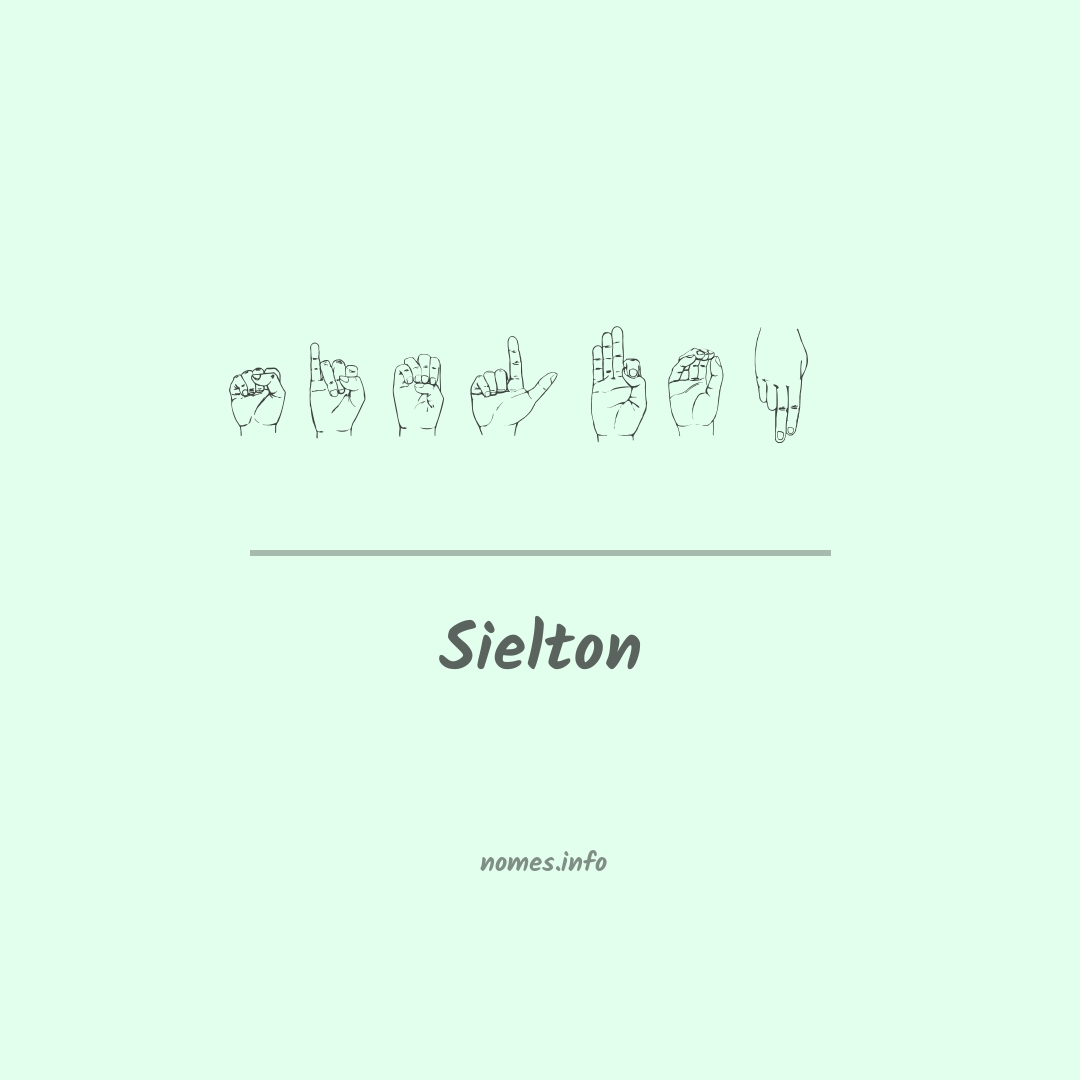 Sielton em Libras