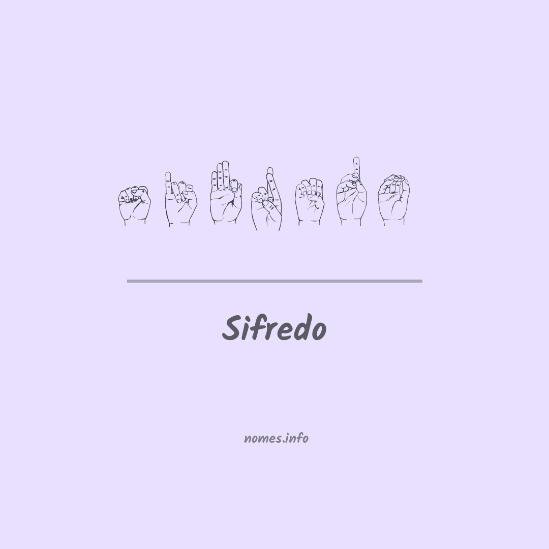 Sifredo em Libras