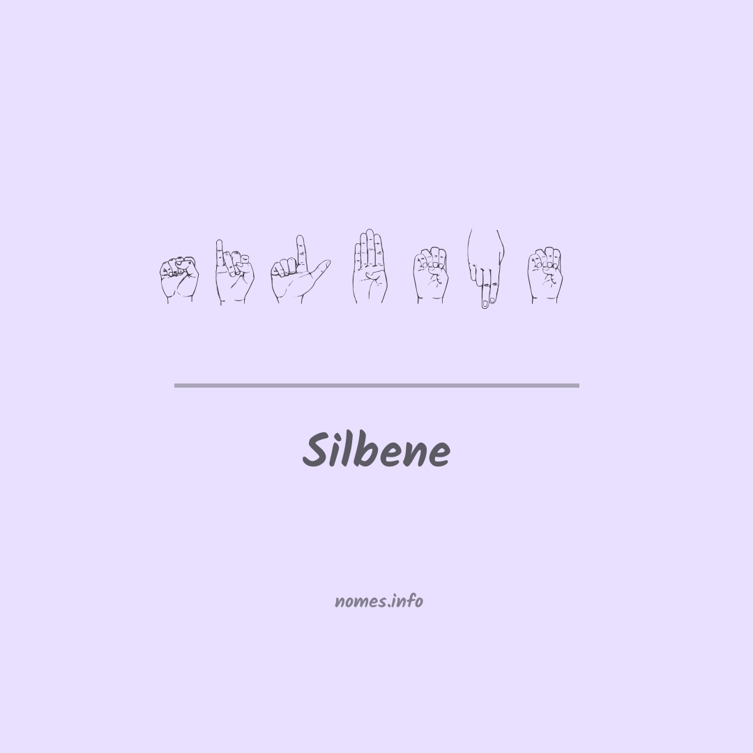 Silbene em Libras