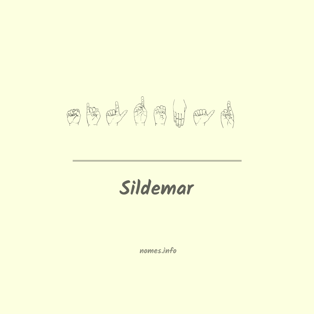 Sildemar em Libras