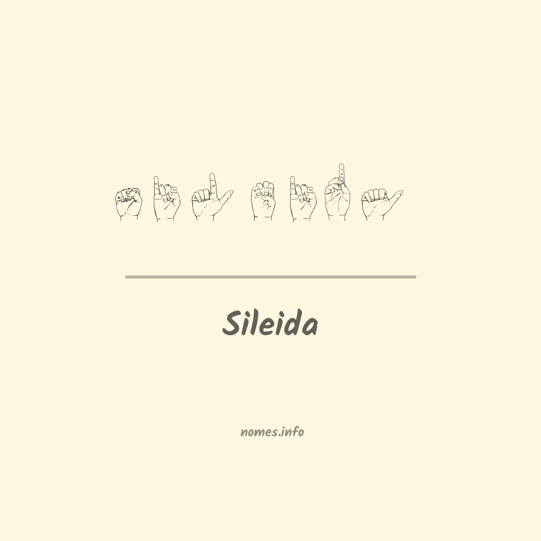 Sileida em Libras