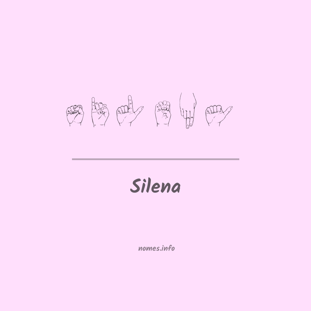 Silena em Libras Silena em Libras