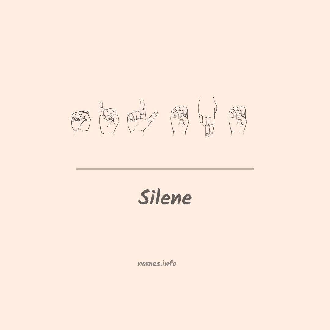 Silene em Libras