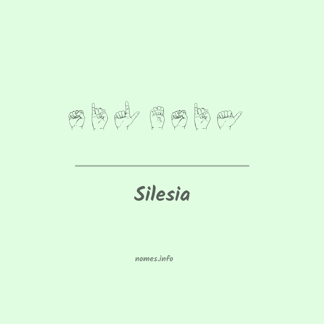 Silesia em Libras