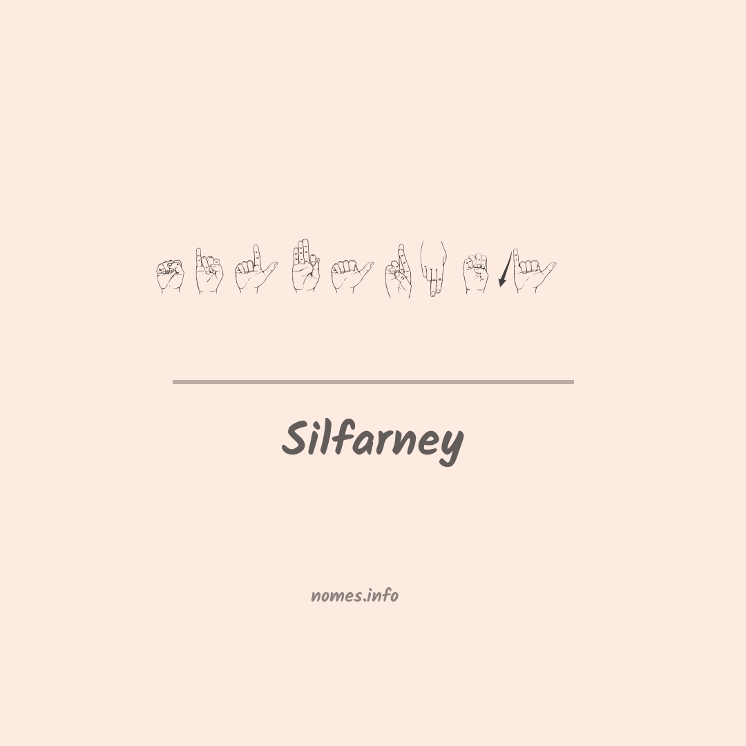 Silfarney em Libras